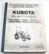Kubota B20 Tractor TL420 BT650 BT650AR BT650B BT750 Loader Backhoe Parts Manual