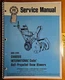 IH International Cub Cadet 265 268 328 Snow Blower Chassis Service Manual 4/73