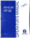 New Holland HT152 Operator's Manual 86643837 02/02 Printed USA