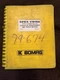 Bomag Operator Maintenance Manual Parts List for S812A S1014A 1979 Tandem Roller