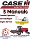 CASE IH WD2504 WINDROWER MANUAL OPERATOR SERVICE ENGINE REPAIR PDF USB