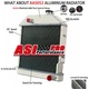 4 ROW Aluminum Radiator For Ford NEW HOLLAND Tractor 3230 3430 3930 4630 4130