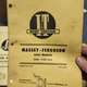 I&T Massey Ferguson MF25 & MF130 Tractor Shop Service Manual MF-25 Harris 44