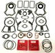 ENGINE REBUILD KIT FITS KOHLER KT17 KT19 M18 M20 MV16 GASKET SET & .010" RINGS