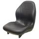 Black Vinyl Seat w/ Brackets Fits Case IH Tractors DX21 DX24 DX25 DX26 DX29 DX31