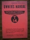 IH Farmall Mccormick International T14 Gas Crawler Owners Manual