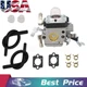 Carburetor Kits For WACKER BS600 BS650 BS700 BS600S BS50-2 BS60-2 BS70-2 WM80 US