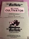 Buffalo All-Flex Cultivator Operator's Manual for 4600-H, 4630, 4640 and 4620