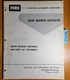 Ford Front Mounted Cultivator for 6000 701 901 Tractor Owner's Operator's Manual