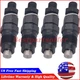Set(4 Fuel Injector For Perkins 404-22T 104-22 403D-15 404D-22T 131406490 Nozzle