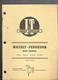 I & T Massey-Ferguson MF2745, MF2775, MF2805 Shop Service Manual