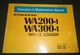 KOMATSU WA200-1 WA300-1 WHEEL LOADER OPERATION & MAINTENANCE BOOK MANUAL 10001-
