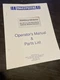 SWEEPSTER S32 D32 S30 SERIES WINDROW SWEEPER PARTS SERVICE REPAIR MANUAL Book