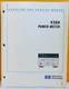 HP 00436-90012 Model 436A Power Meter Operating & Service Manual.