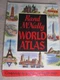 Vintage 1959 Rand McNally World Atlas Full Color Maps 31 Pages Hardcover Book