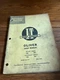 Oliver 1600 1650 Tractor I&T Shop Manual FCCA