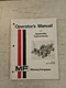 Vintage  MASSEY FERGUSON MF 37 Unit Planter Operator's Manual 