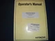 HITACHI EX100-3 EX100M-3 EXCAVATOR OPERATORS OPERATION & MAINTENANCE MANUAL 