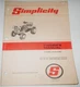 Simplicity Sovereign 3415S Landlord 3410S Tractor Owners/Parts Manual ORIGINAL!