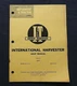 1961 INTERNATIONAL HARVESTER FARMALL B-275 TRACTOR I & T REPAIR SHOP MANUAL