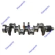 For BOBCAT E45 E55 Crankshaft 7386493 Fit Doosan Daewoo D24 D24NAP Engine