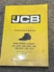JCB Operator Manual Skid Steer Loader 225 225T 260 280 300 330 320T 300T Manual