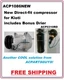 AC Compressor kit KIOTI DK65S DK90 DK9010 T4930-87291 715330 T4930-50061 715569
