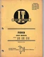 FORD I&T FARM WHEEL TYPE TRACTORS SERIES 8000 8600 8700 9000 Shop Manual 1981