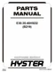 Hyster E30HSD2 E35HSD2 E40HSD2 (B219) Forklift Parts Catalog Manual PDF USB