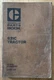Vintage CAT CATERPILLAR 631C TRACTOR Parts Book 67M1-UP UEG02005