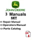 John Deere LX172 LX173 LX176 LX178 LX186 LX188 Tractor Repair Parts Manual USB