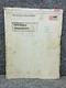 Factory FMC Vanguard 4000 Sweeper Caltrans Edition Parts Book Catalog Manual