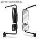 LH+RH Pair Black Mirrors Complete For 2002-18 International Durastar 4200 4300