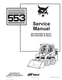 Bobcat 553 Skid Steer Loader Service Shop Repair Manual 6900450