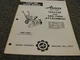 1964 Ariens 10000 Tractor Sno Thro 10ML35 10ML60 10ML60D Parts Repair Manual