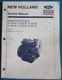 NEW HOLLAND KUBOTA D1102B D1302B D1402B V1502B ENGINE SERVICE OVERHAUL MANUAL