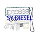 6SD1 Full Overhual Gasket Kit for Isuzu 6SD1T 6SD1TC Engine HITAICHI EX300 EX330