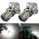 2Pcs 3020 Bright LED Bulbs For Massey Ferguson MF 1240 1250 1260 tractor bulbs