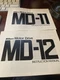 Nikon Motor Drive MD-11 & MD-12 Instruction Manuals Very RARE Excellent