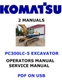 Komatsu PC300LC-5 Hydraulic Excavator Owners Service Shop Operators Manual PDF