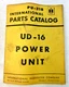 Vintage 1951 International Harvester Model UD-16 Power Unit Parts Catalog
