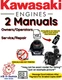 KAWASAKI FX921V ENGINE MANUAL SERVICE REPAIR SHOP OWNER OPERATOR PDF ON USB