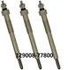New set of 3 Glow Plugs Compatible with Kobelco 30SR-5
