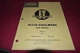 Allis Chalmers D-21 Tractor I&T Shop Manual YABE9 