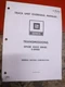 1973 GMC CHEVY SPICER 5000 SERIES 5 SPEED TRANSMISSION FACTORY OVERHAUL MANUAL