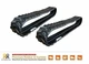 2 . Rubber Track 300x52.5x88 KOBELCO SK35SR-3 SK35SR-2E  Excavator