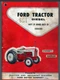 Ford 601D & 801D Series Diesel Tractor Owner's Manual 71 pages year 1959