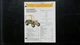 International 2500B Tractor Vintage Brochure Yellow White 1970s