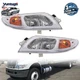Headlights Pair For 2002-2019 International Truck 4100 4200 4300 4400 8500 8600