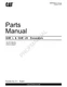 Caterpillar Cat 324E L 324E LN Excavator Parts Catalog Manual